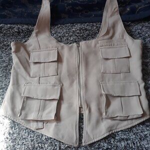 Like An Angel Cropped Vest